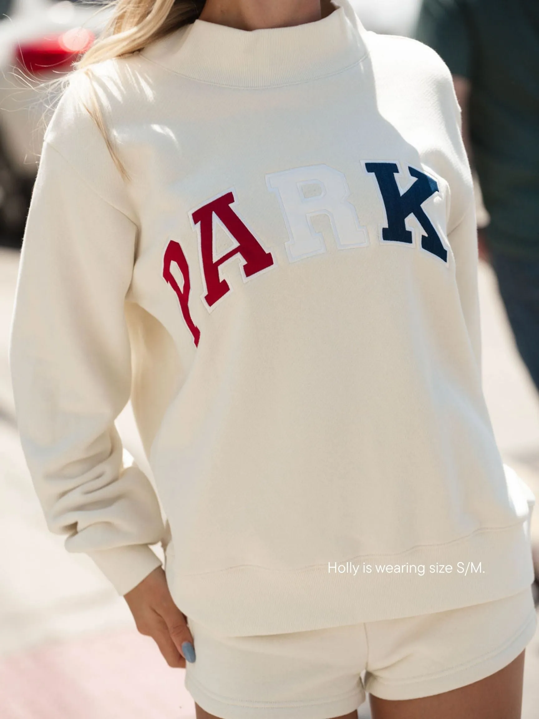 Varsity Mockneck - Coastal sold by Parke Official product image thumbnail 2