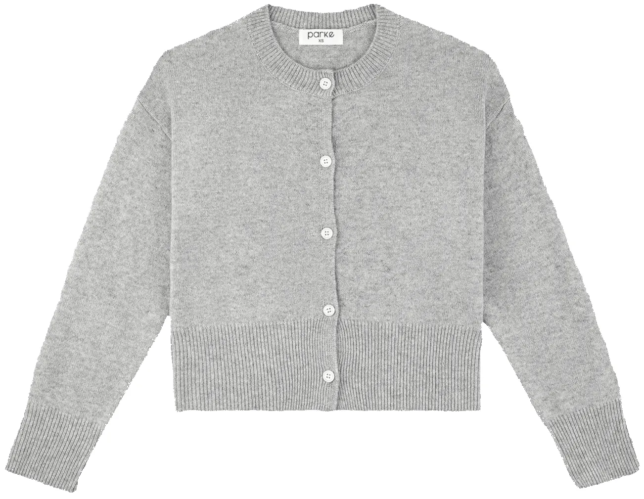 Cardigan - Heather Grey sold by Parke Official