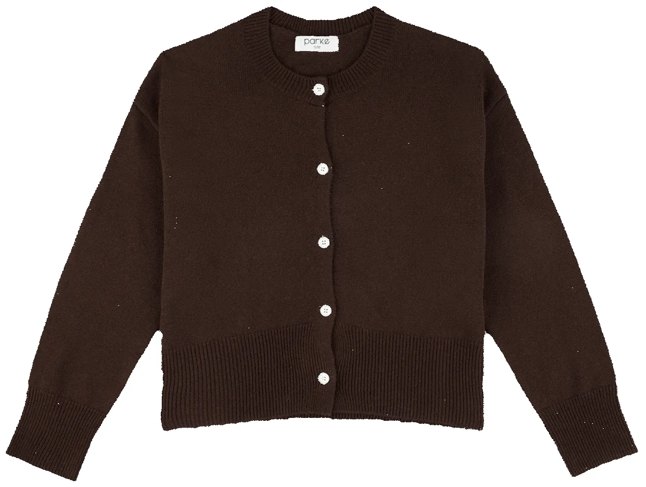 Cardigan - Chocolate Brown sold by Parke Official