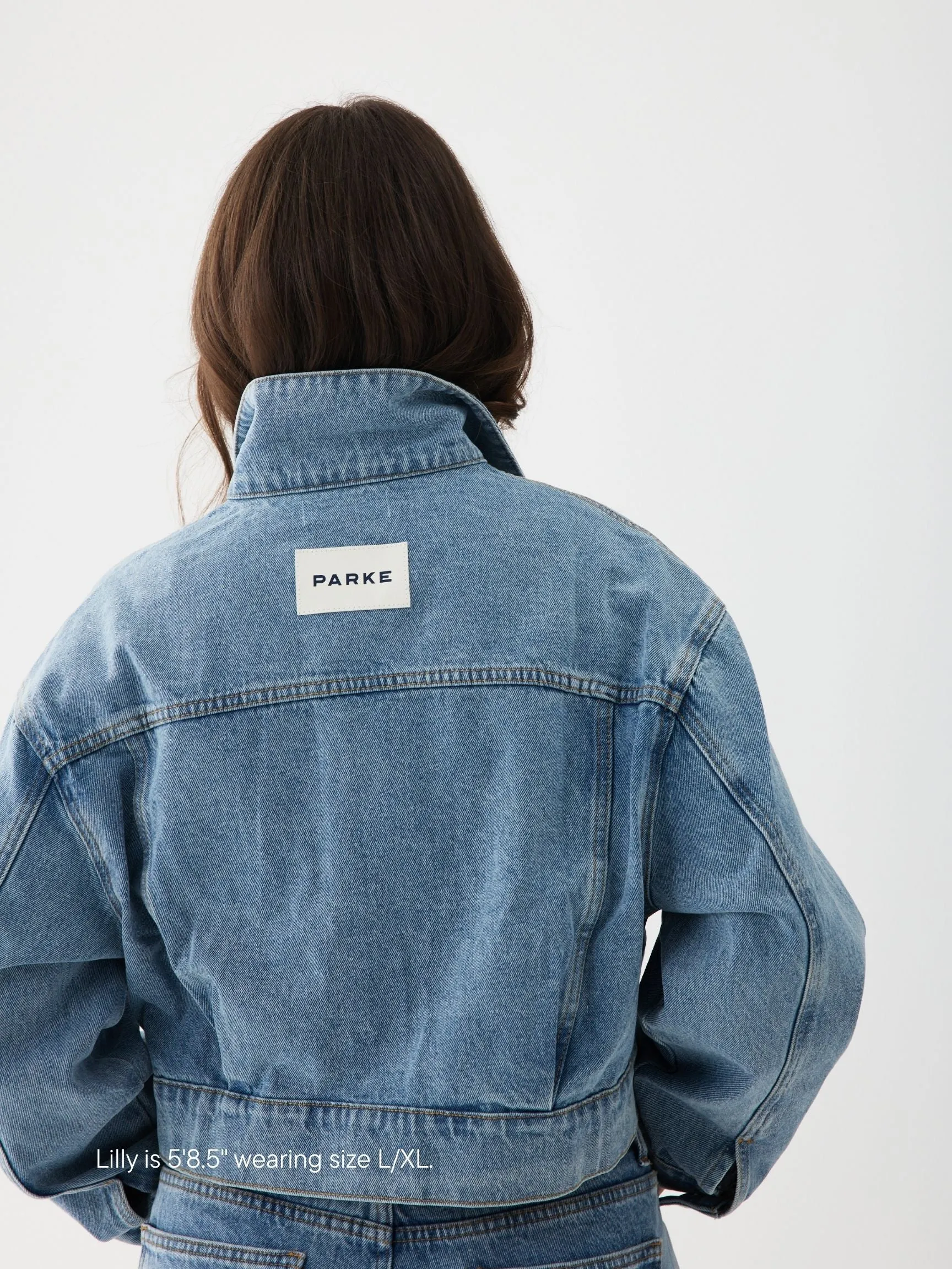Adjustable Denim Jacket - Vintage Wash sold by Parke Official product image thumbnail 3