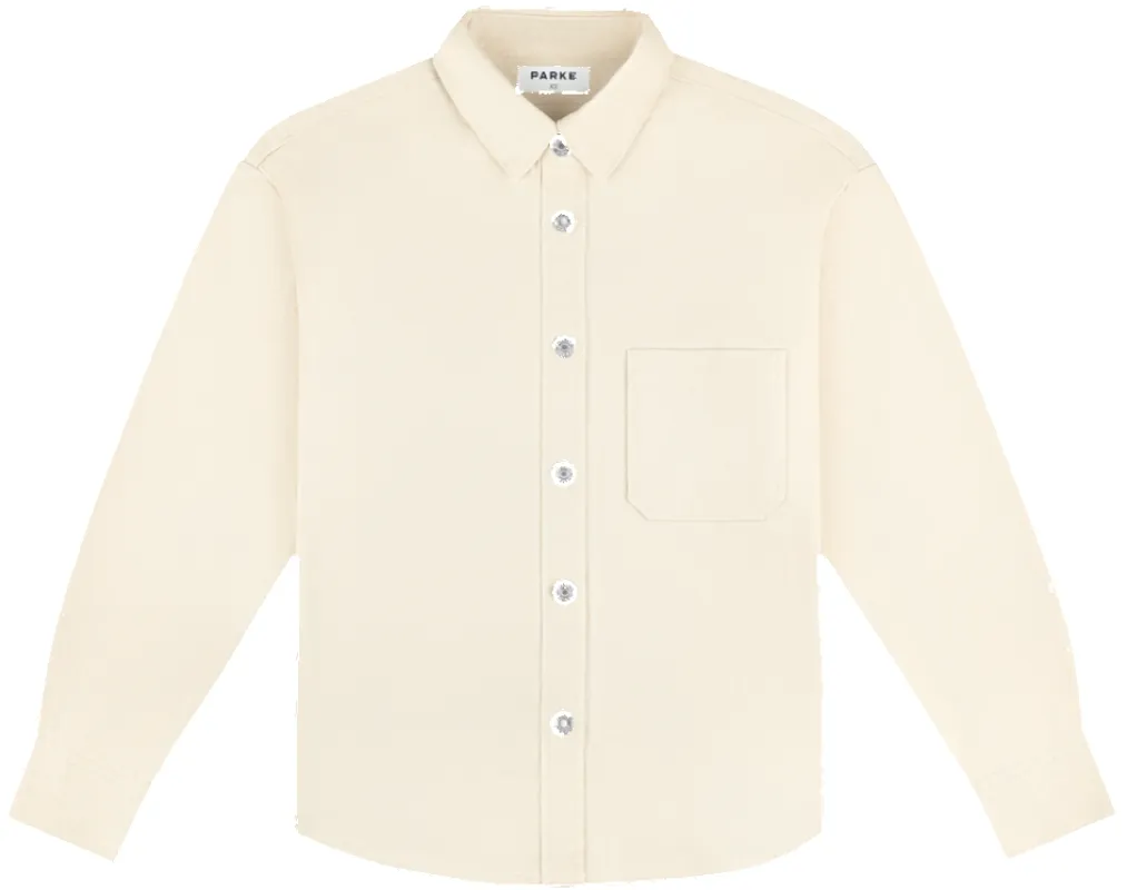 Shacket - Cream sold by Parke Official