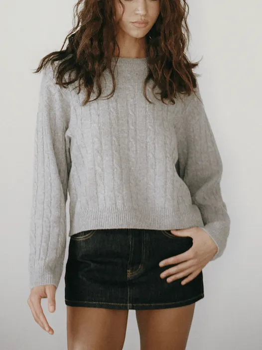 Finished Denim Mini Skirt - Dark Wash sold by Parke Official product image thumbnail 3