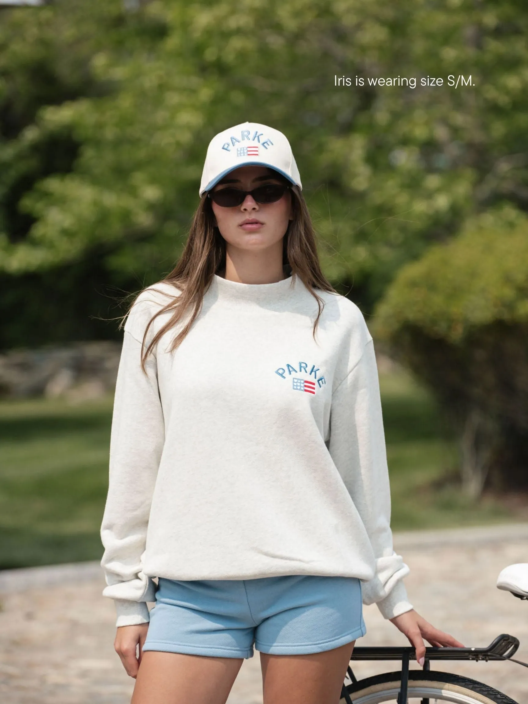 Flag Mockneck - Heather Grey sold by Parke Official product image thumbnail 2