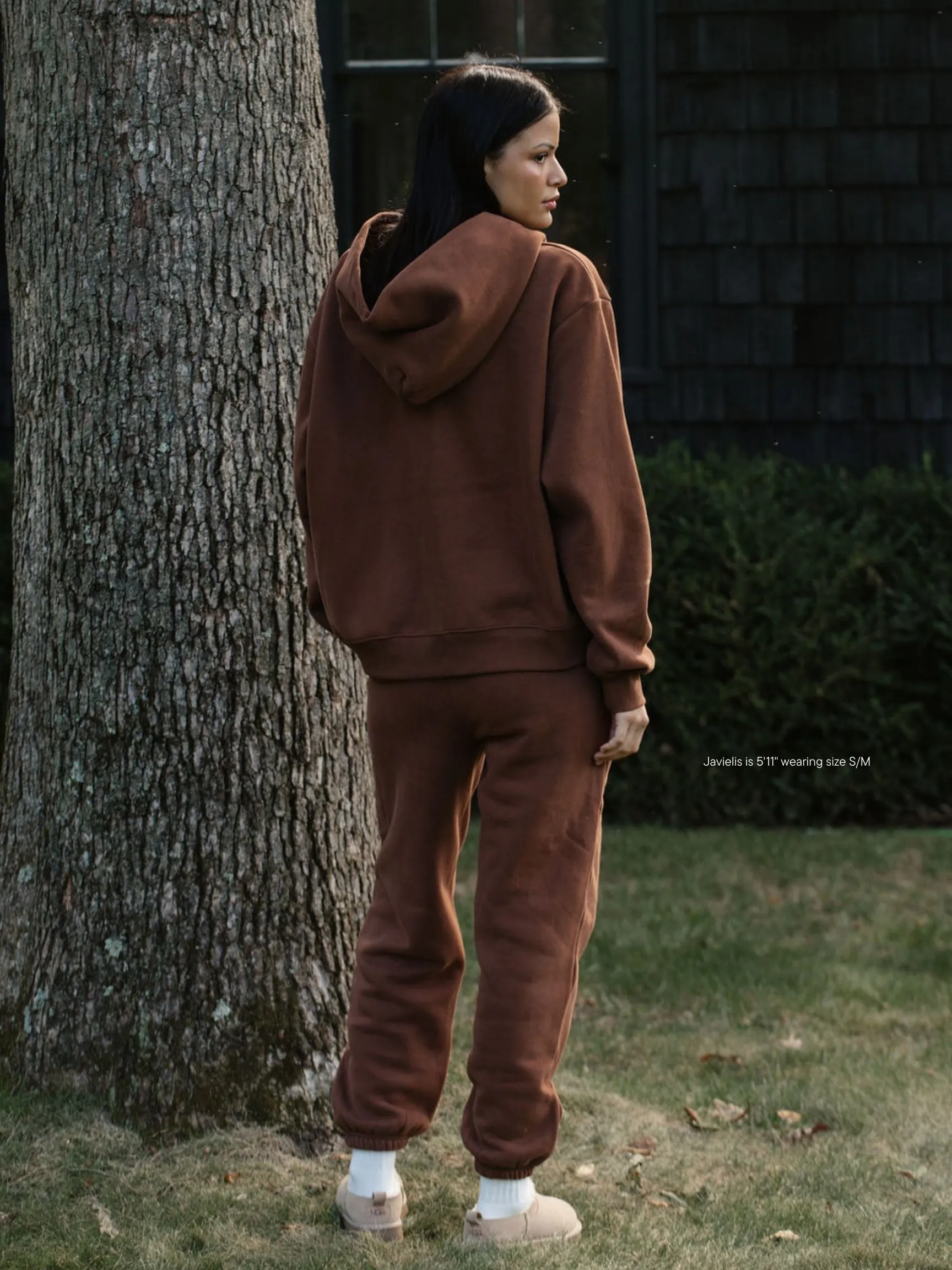 Drawstring Unisex Sweatpants - Mocha sold by Parke Official product image thumbnail 4