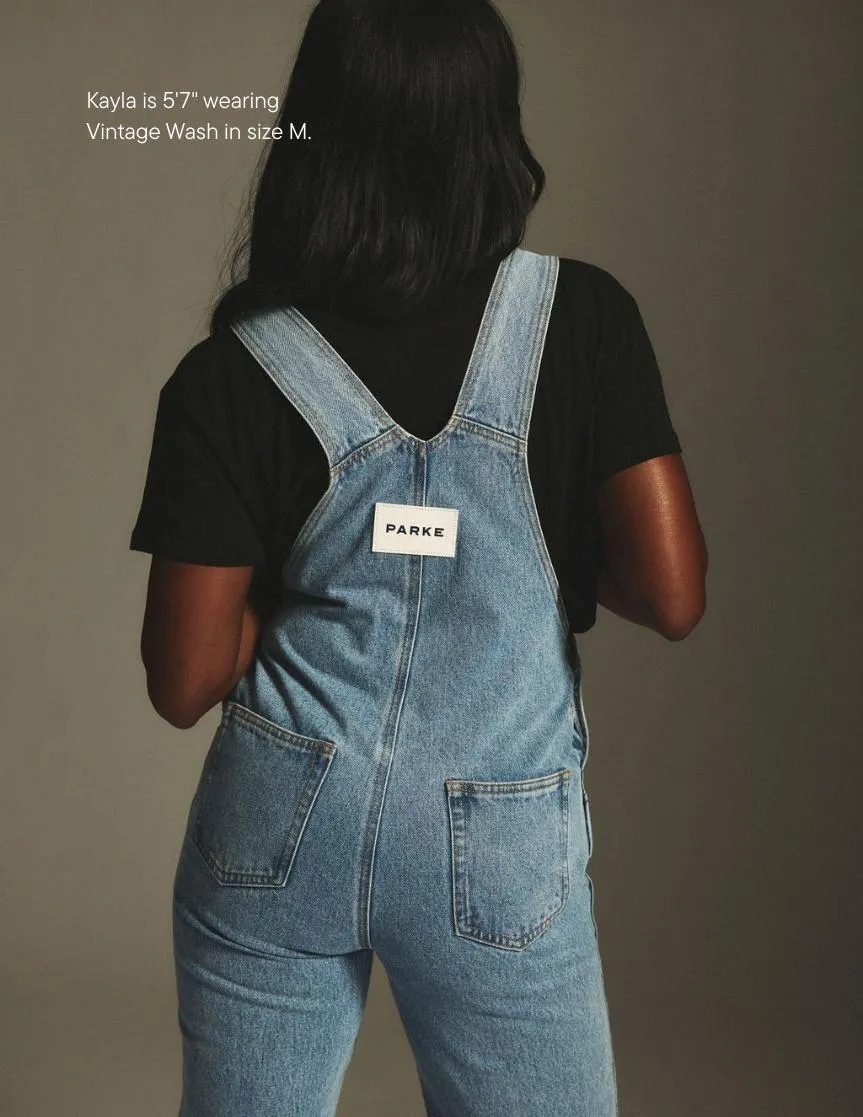 Denim Overalls - Vintage Wash sold by Parke Official product image thumbnail 3