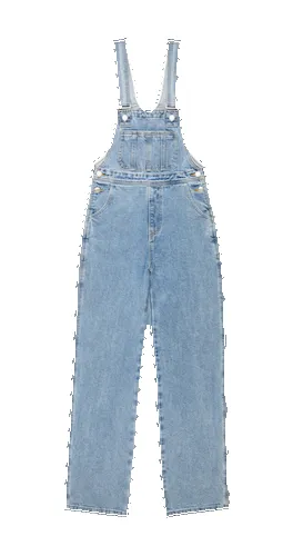 Denim Overalls - Vintage Wash sold by Parke Official