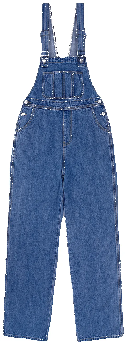 Denim Overalls - Medium Wash sold by Parke Official