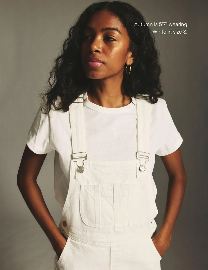 Denim Overalls - White sold by Parke Official product image thumbnail 3