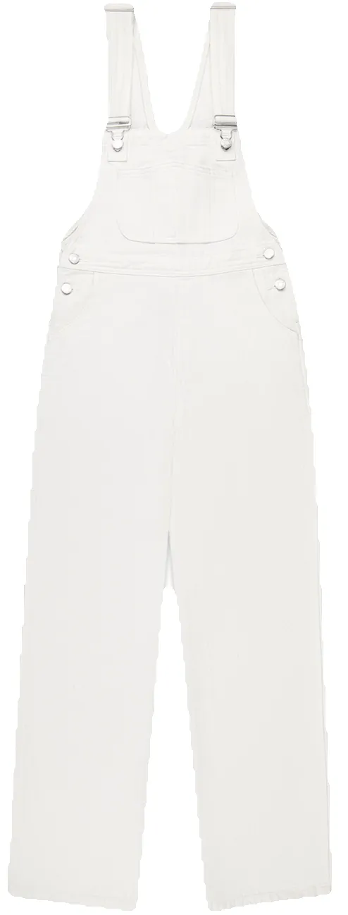 Denim Overalls - White sold by Parke Official