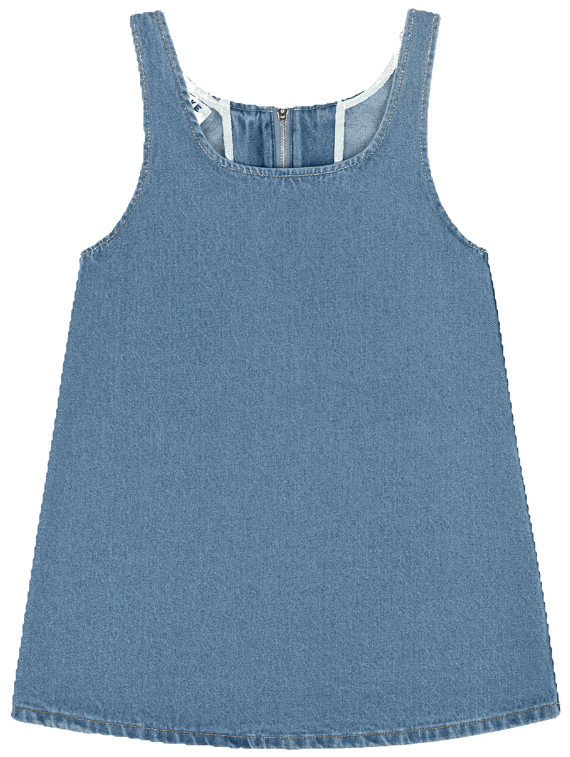 Denim Mini Dress - Vintage Wash sold by Parke Official