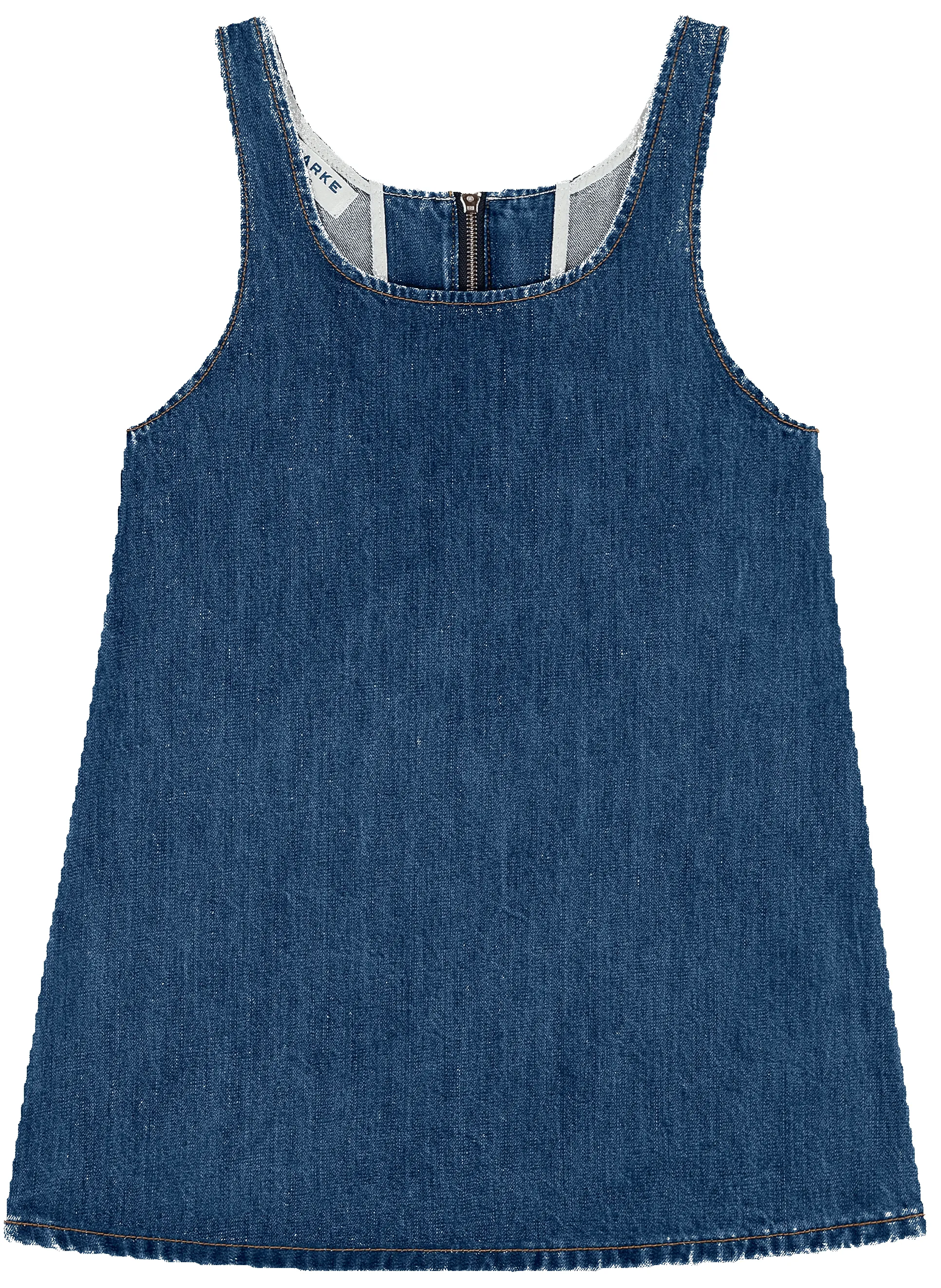 Denim Mini Dress - Medium Wash sold by Parke Official
