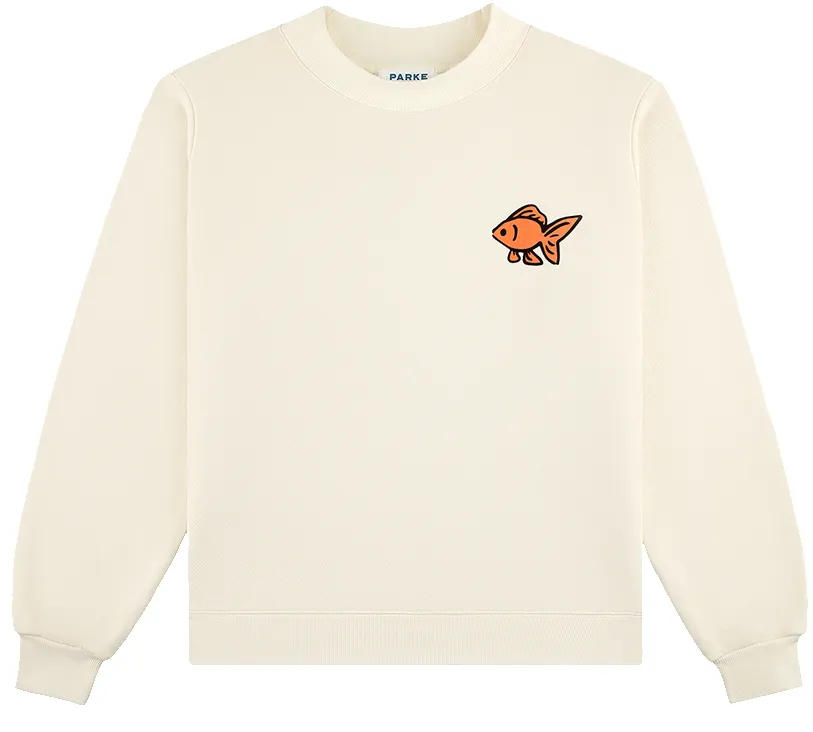Summerland Mockneck - Cream sold by Parke Official