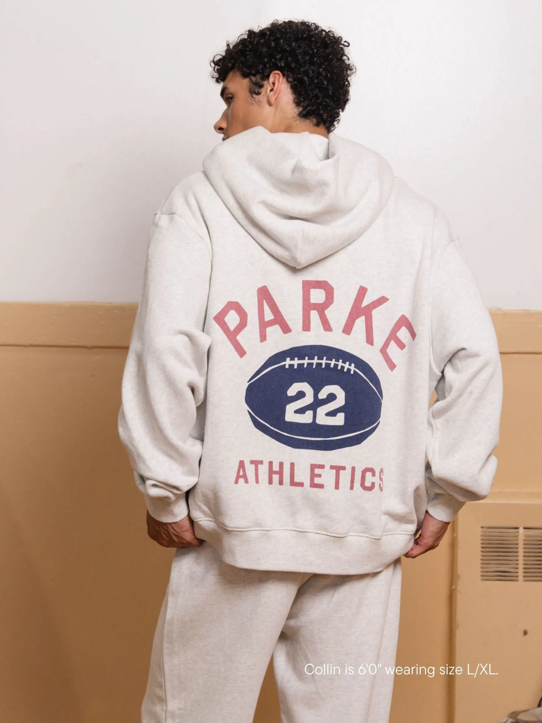 Home Team Hoodie - Heather Grey sold by Parke Official product image thumbnail 2