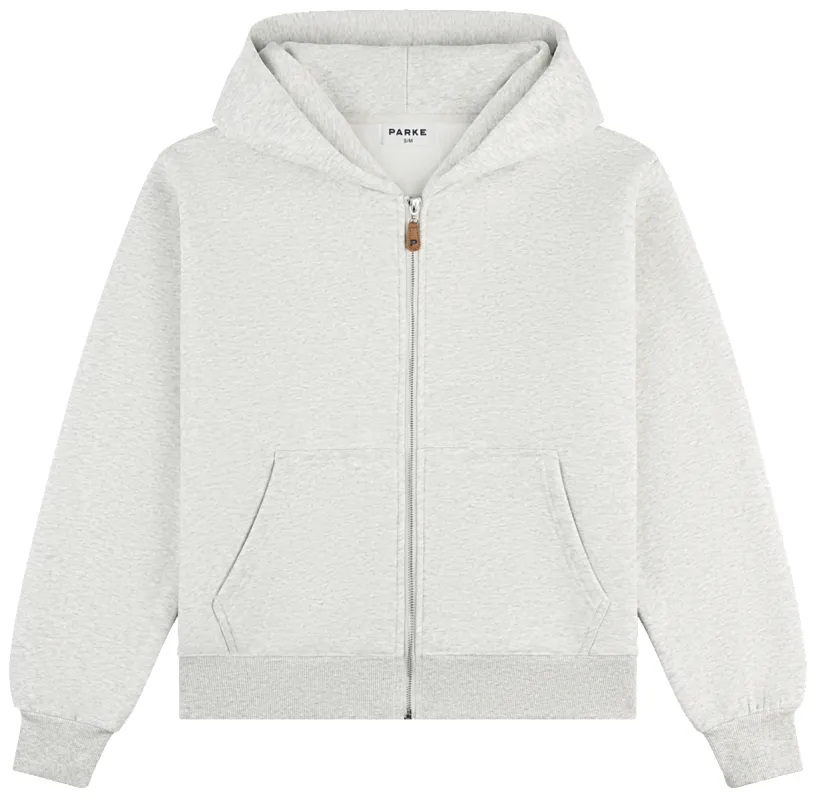Classic Zip Up Hoodie - Classic Grey sold by Parke Official