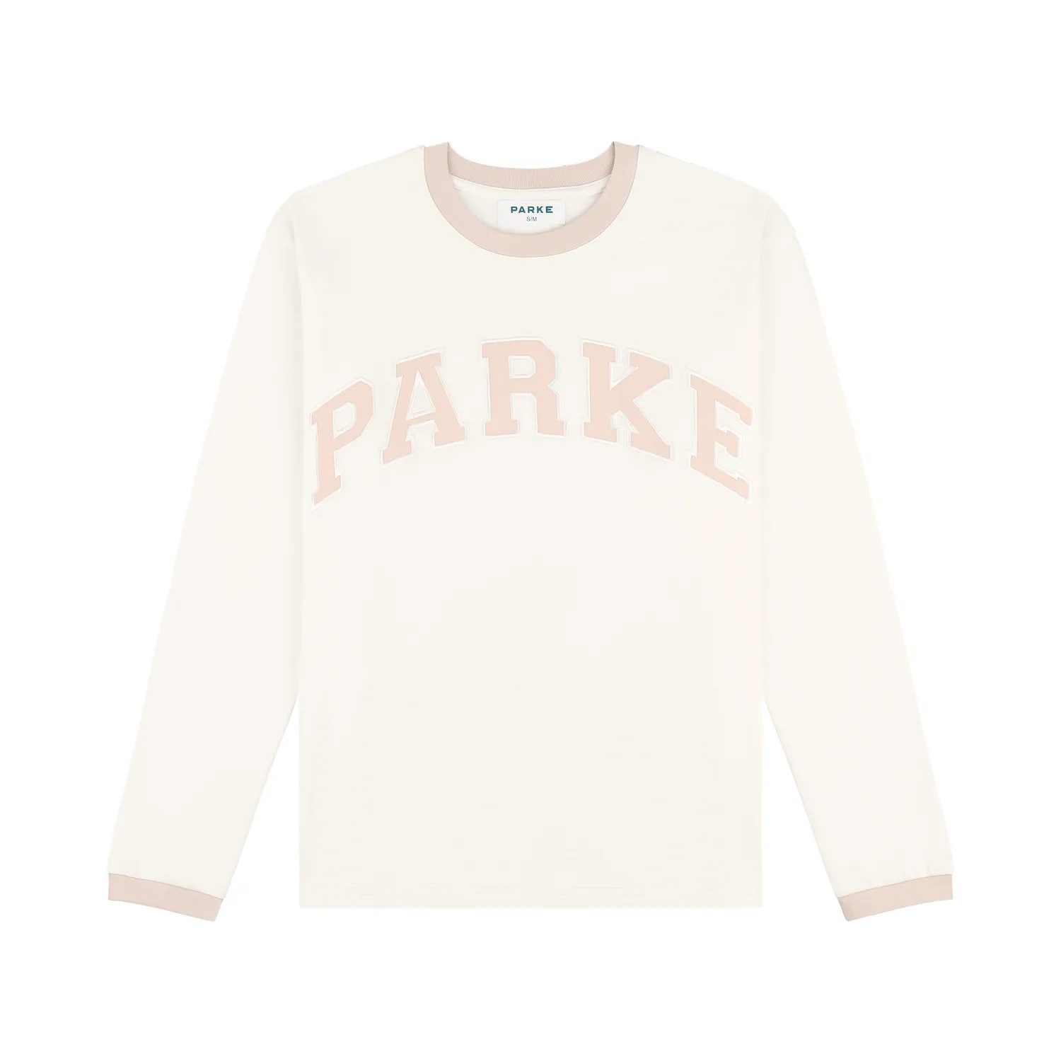 Varsity Long Sleeve T-Shirt - Rose sold by Parke Official
