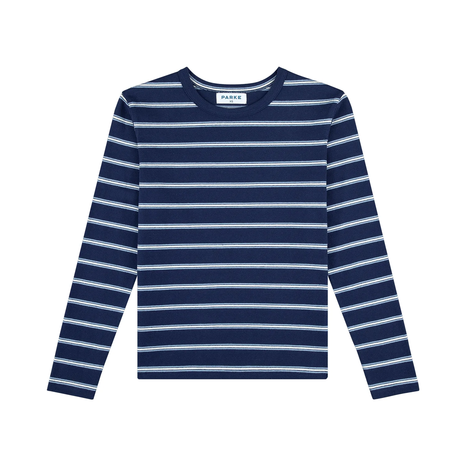 Long Sleeve Striped T-Shirt - Maggie Stripe sold by Parke Official