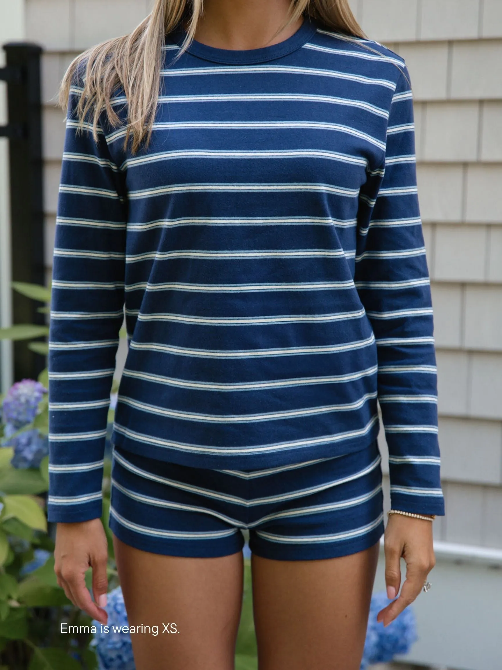 Long Sleeve Striped T-Shirt - Maggie Stripe sold by Parke Official product image thumbnail 2
