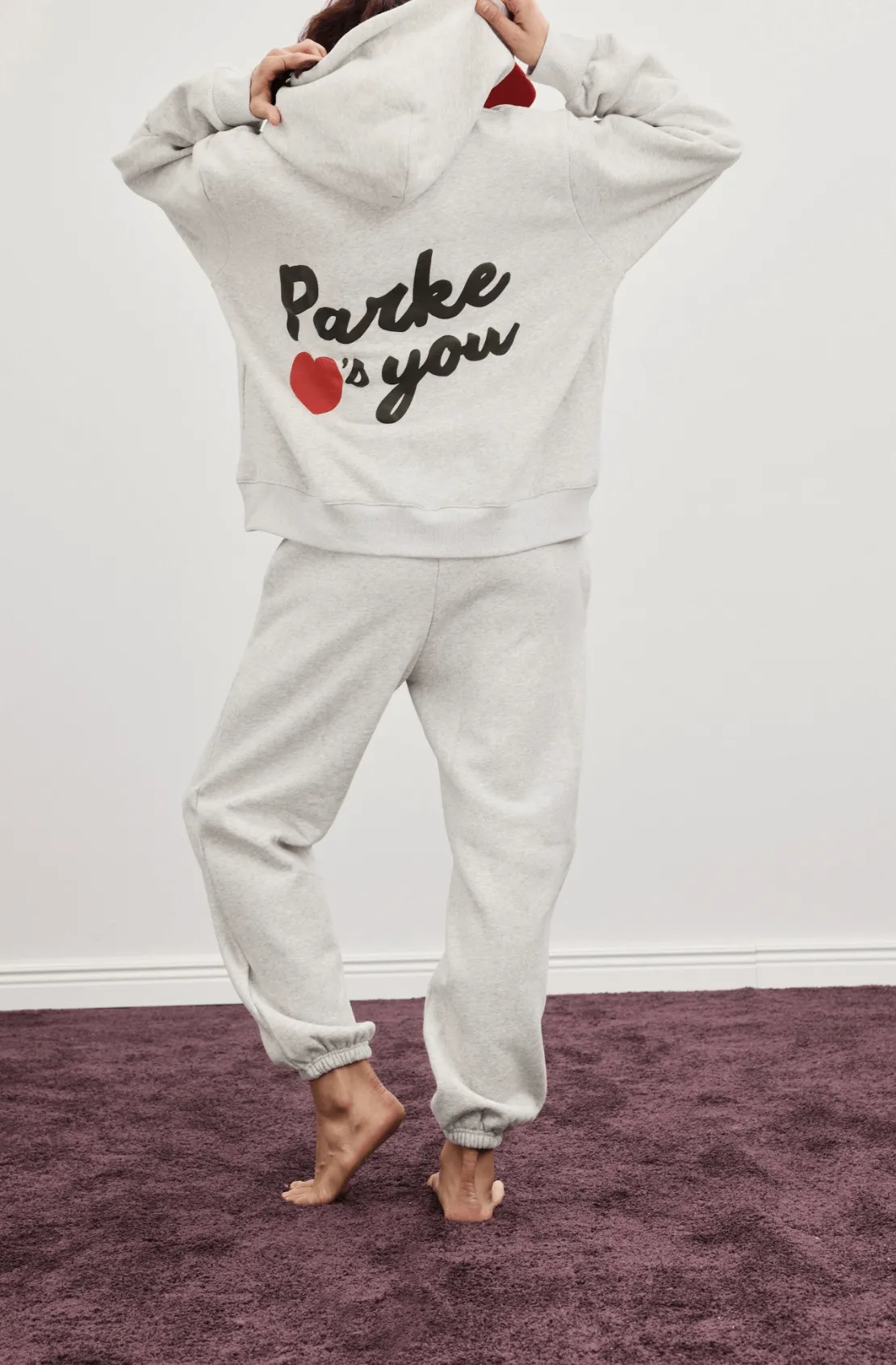 Parke Loves You Hoodie - Classic Grey sold by Parke Official product image thumbnail 2