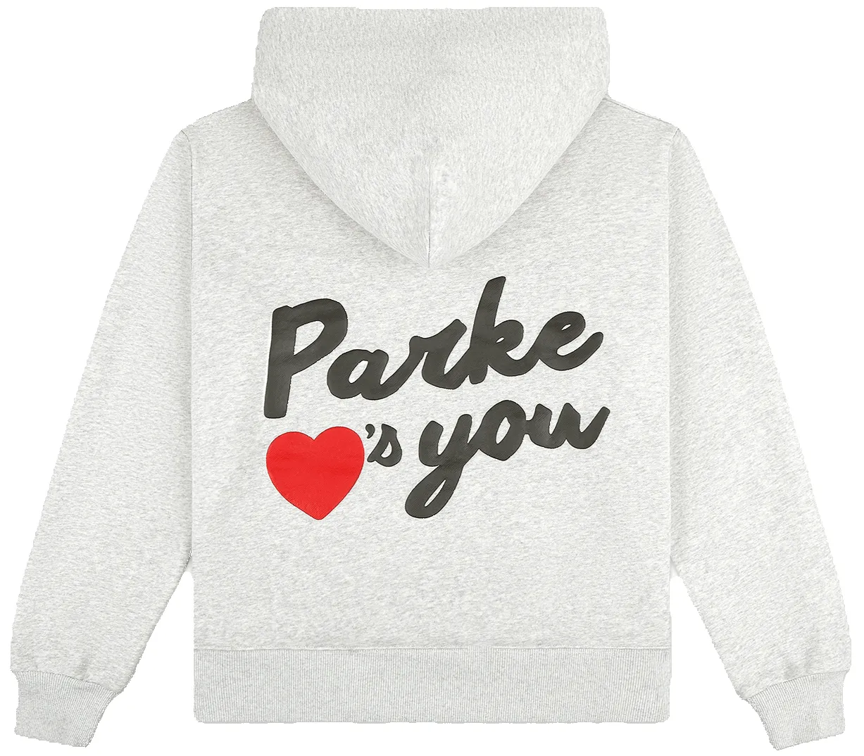 Parke Loves You Hoodie - Classic Grey sold by Parke Official