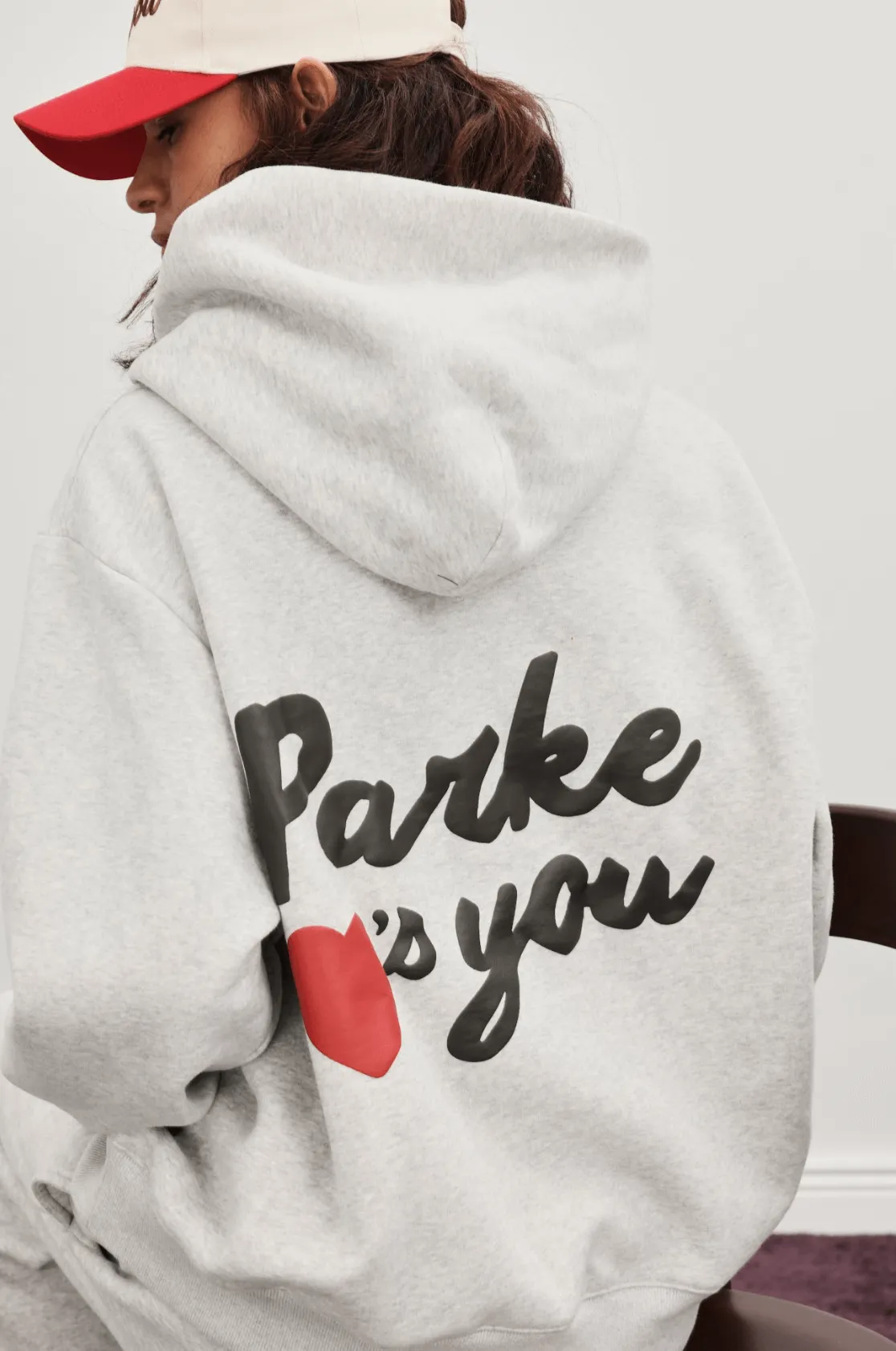 Parke Loves You Hoodie - Classic Grey sold by Parke Official product image thumbnail 3