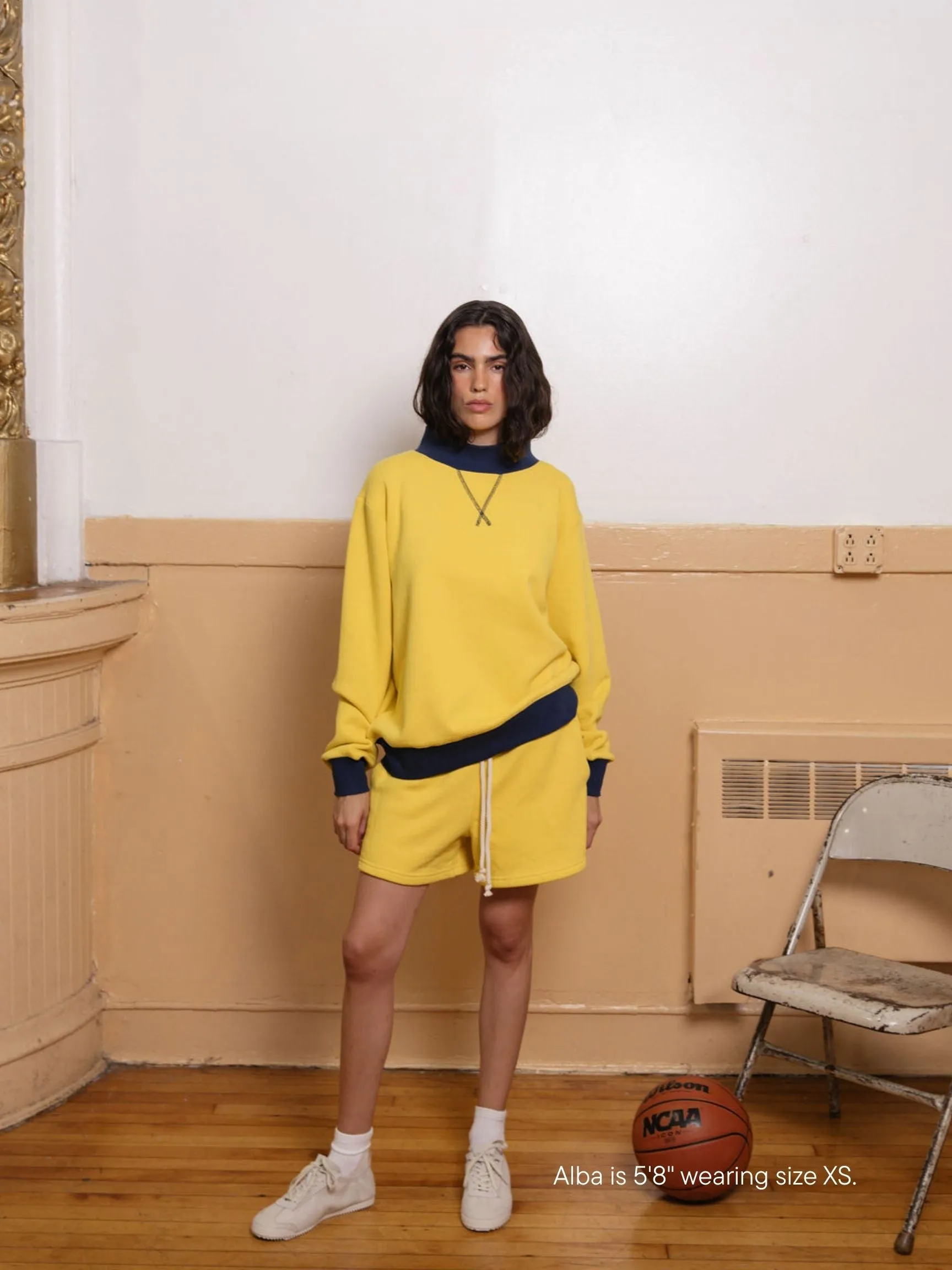 Lounge Sweatshorts - Maize sold by Parke Official product image thumbnail 4