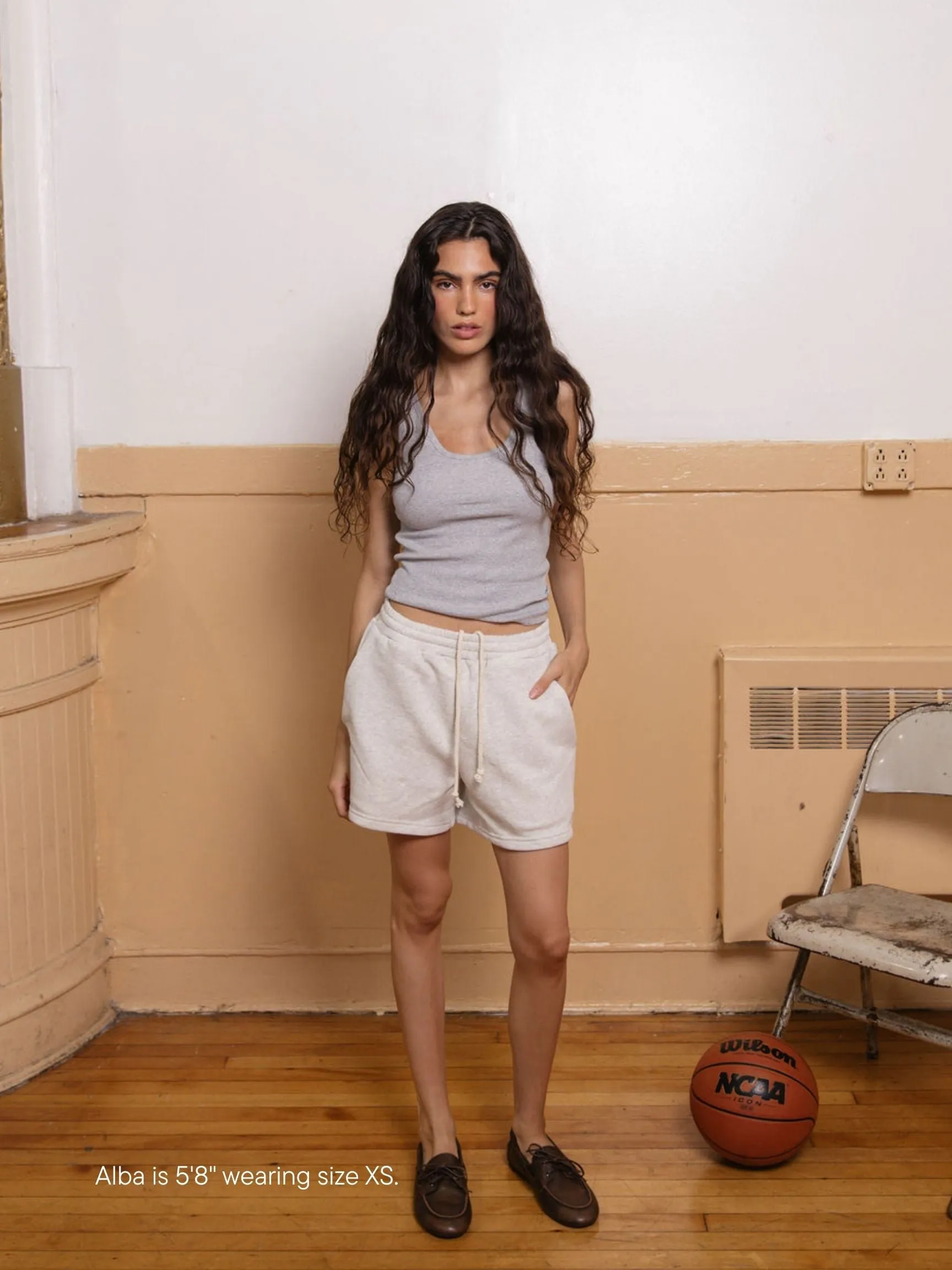 Lounge Sweatshorts - Heather Grey sold by Parke Official product image thumbnail 2