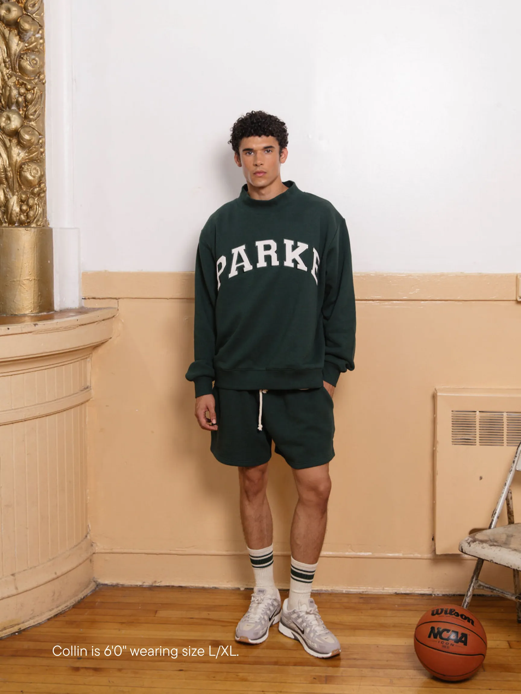 Lounge Sweatshorts - Forest sold by Parke Official product image thumbnail 2