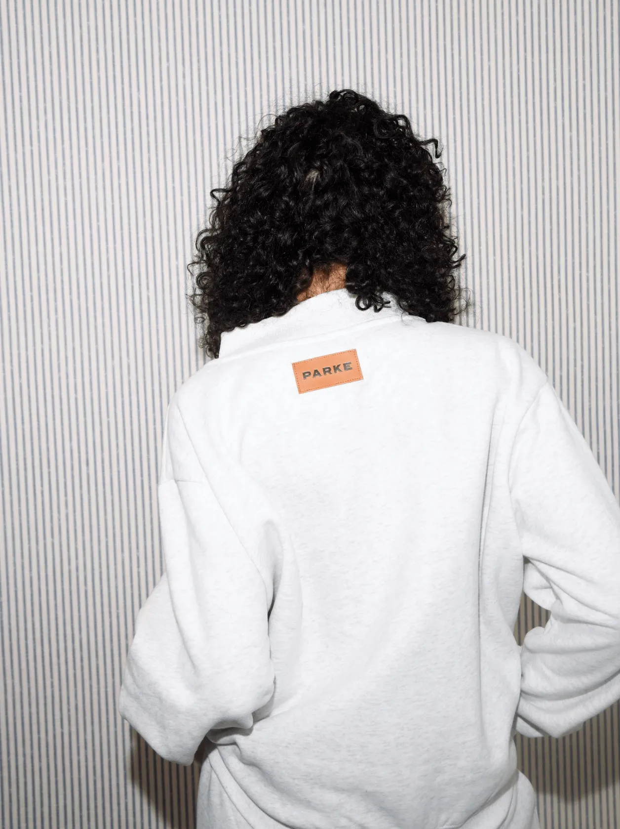 Quarter Zip Mockneck - Heather Grey sold by Parke Official product image thumbnail 3