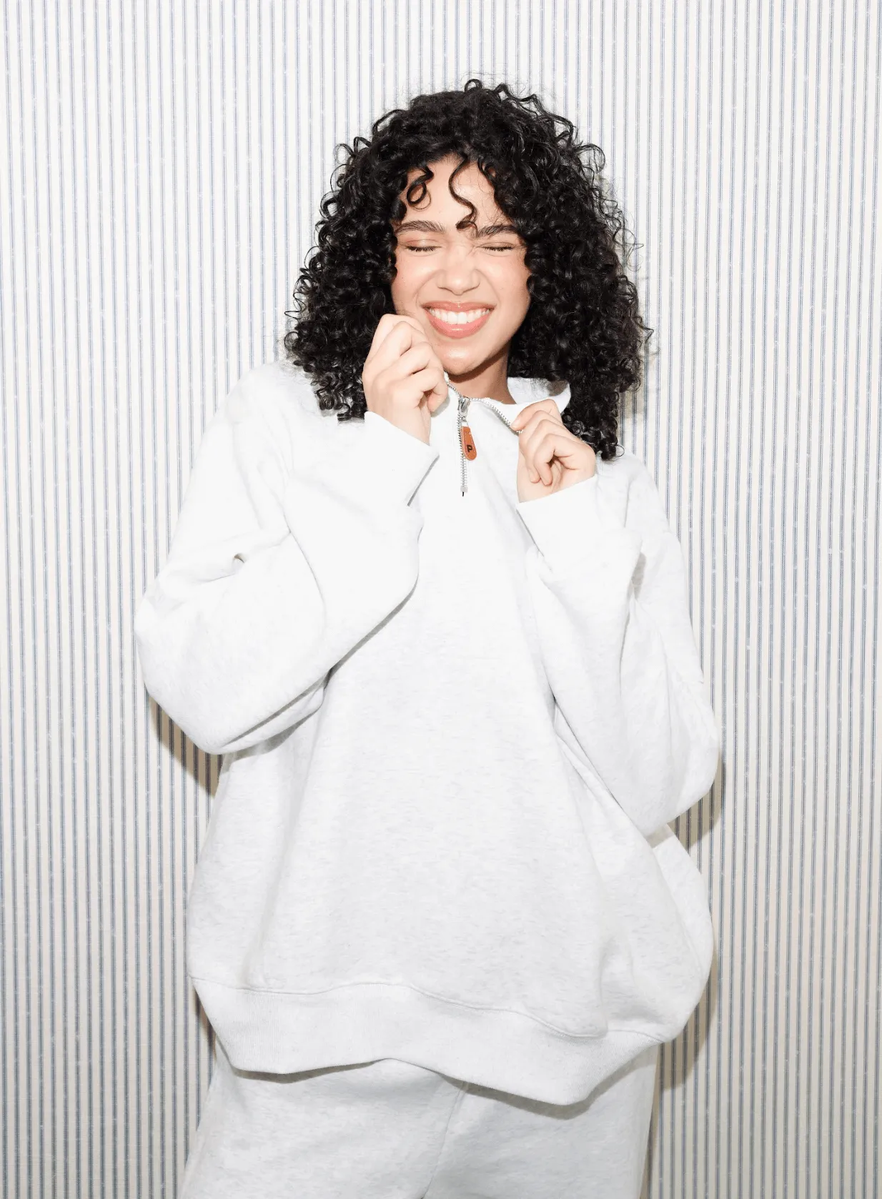 Quarter Zip Mockneck - Heather Grey sold by Parke Official product image thumbnail 2