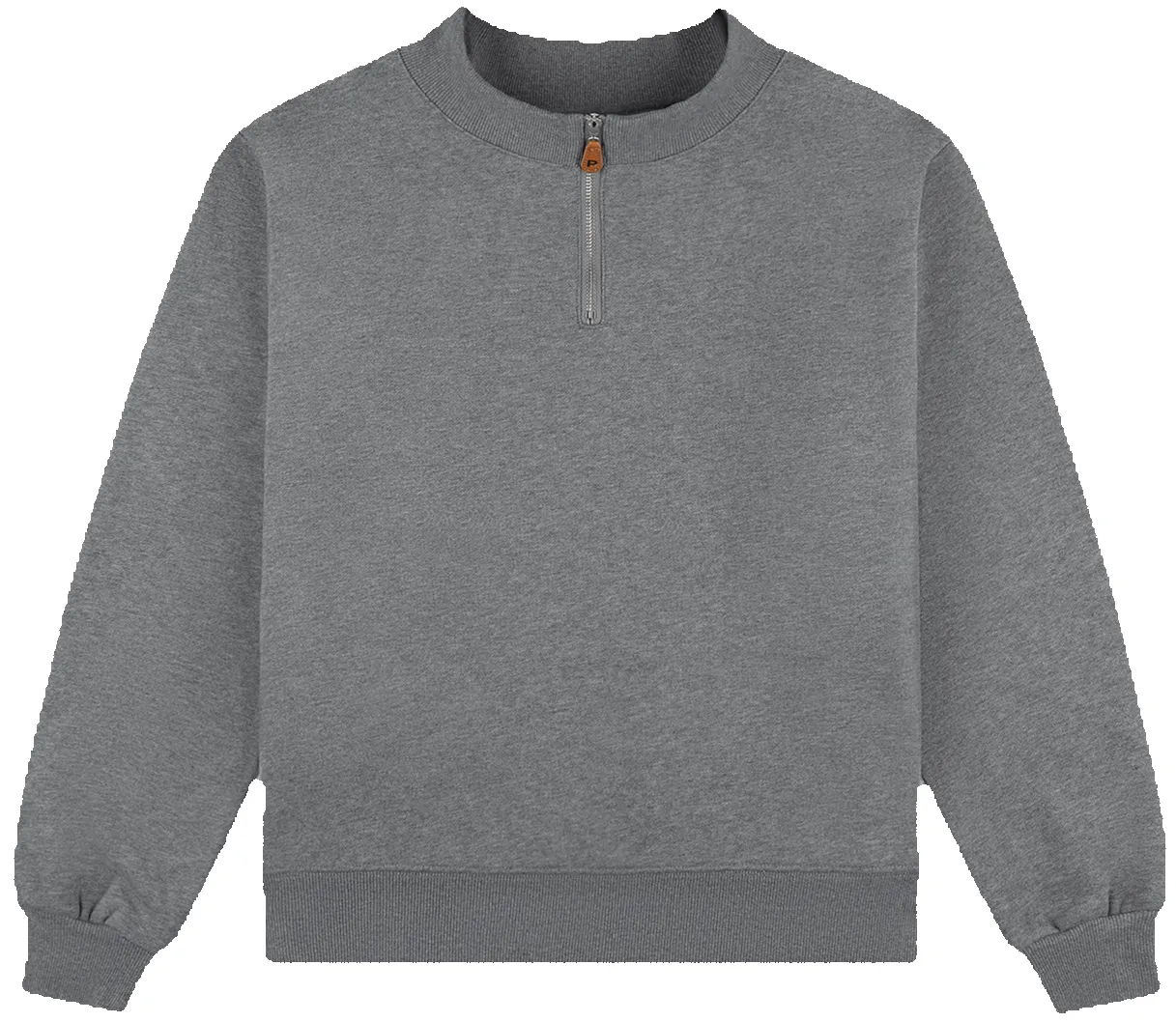 Quarter Zip Mockneck - Stormy sold by Parke Official