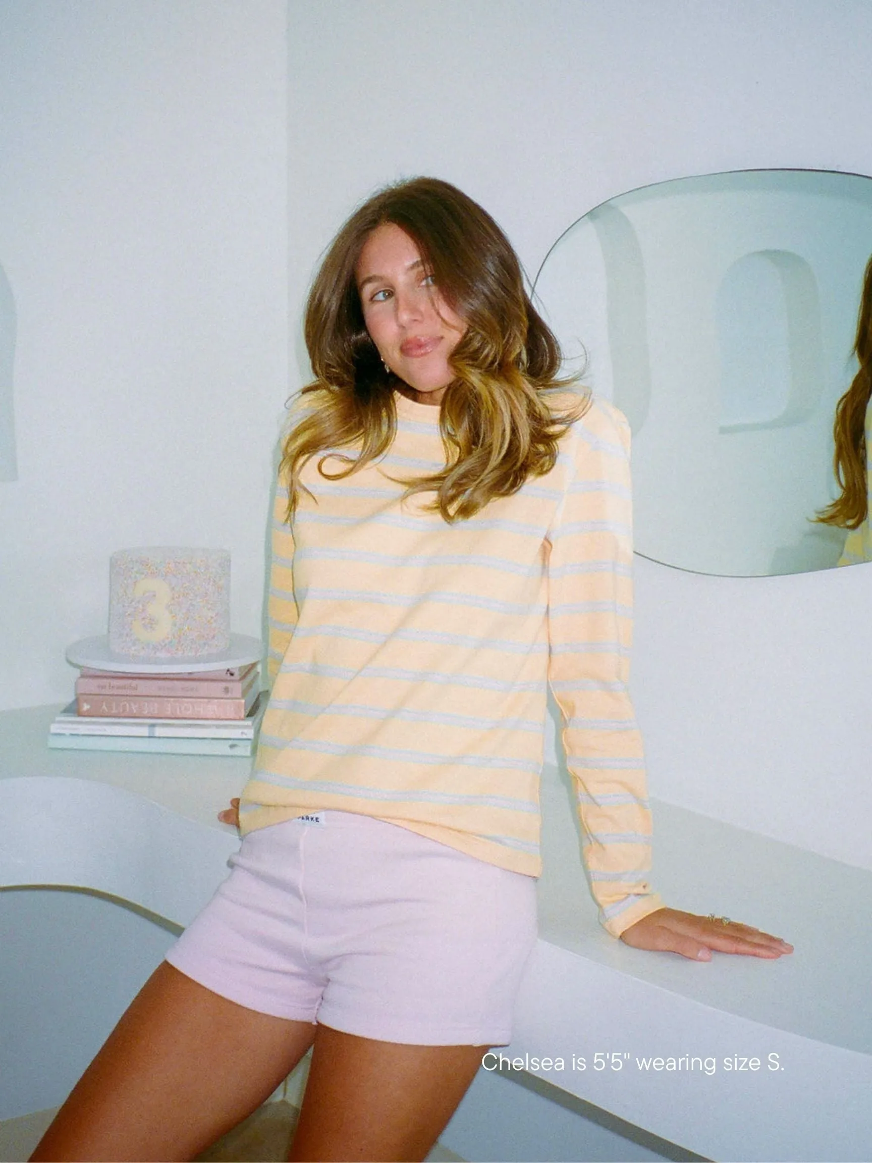 Long Sleeve Striped T-Shirt - Birthday Stripe sold by Parke Official product image thumbnail 2