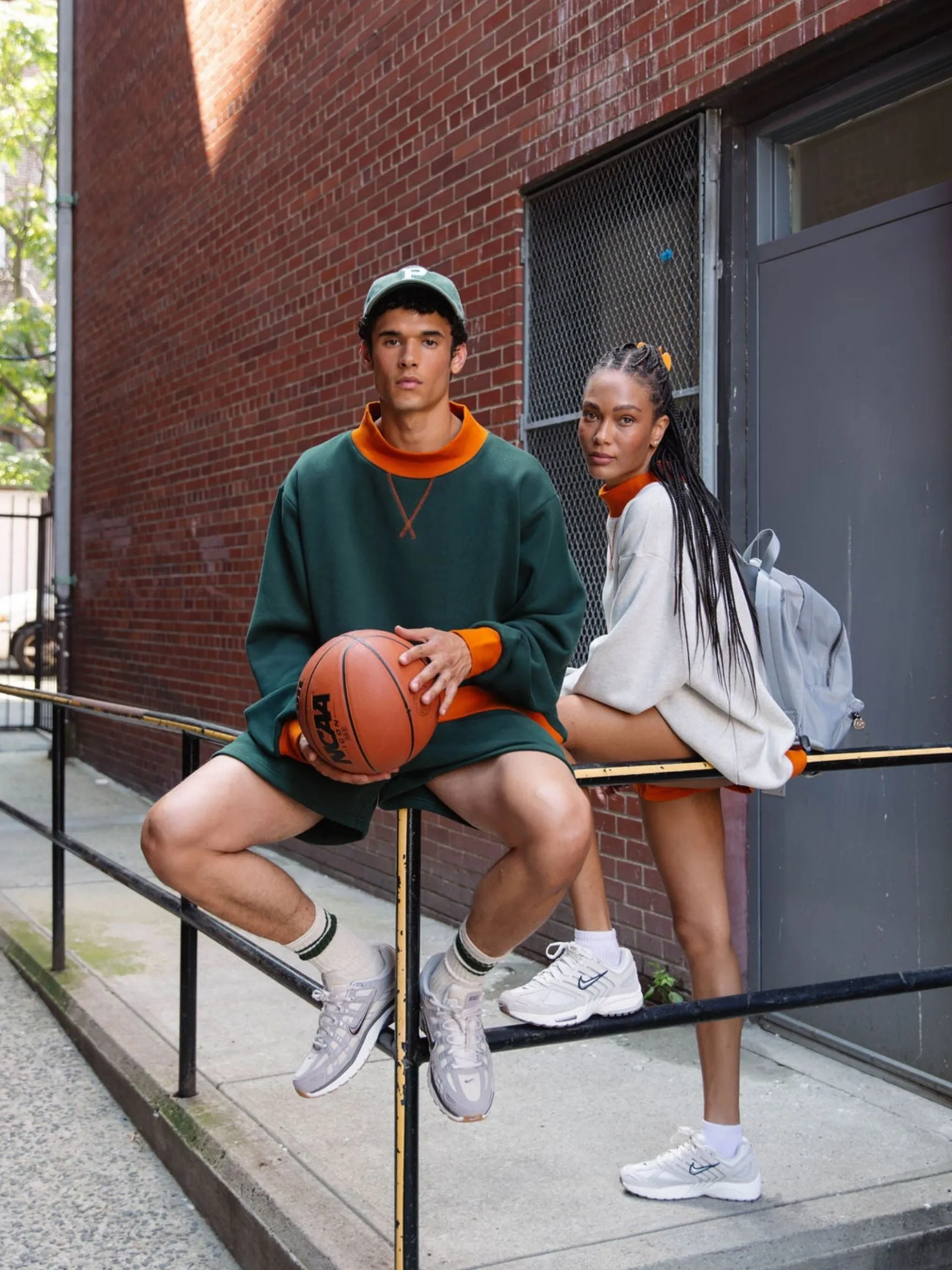 Two Tone Classic Mockneck - Forest + Amber sold by Parke Official product image thumbnail 3