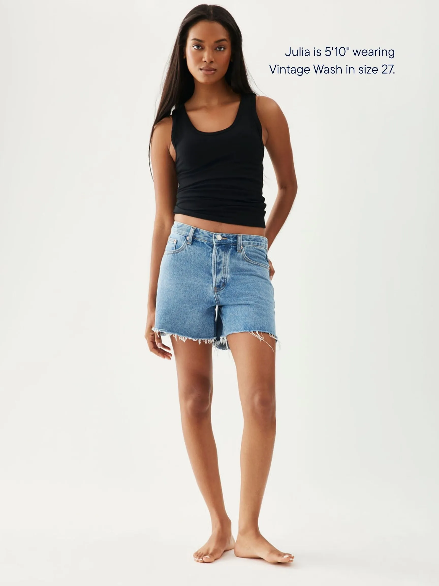 Long Baggy Shorts - Vintage Wash sold by Parke Official product image thumbnail 3