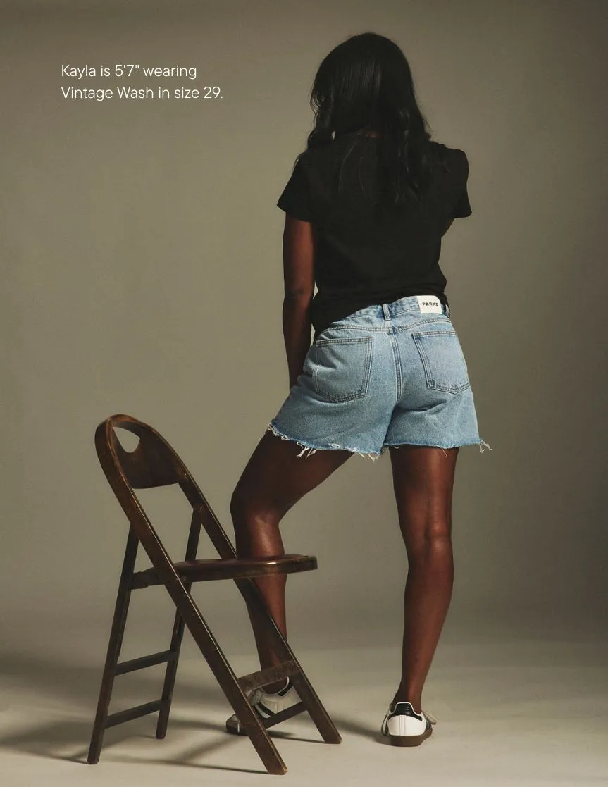 Long Baggy Shorts - Vintage Wash sold by Parke Official product image thumbnail 4