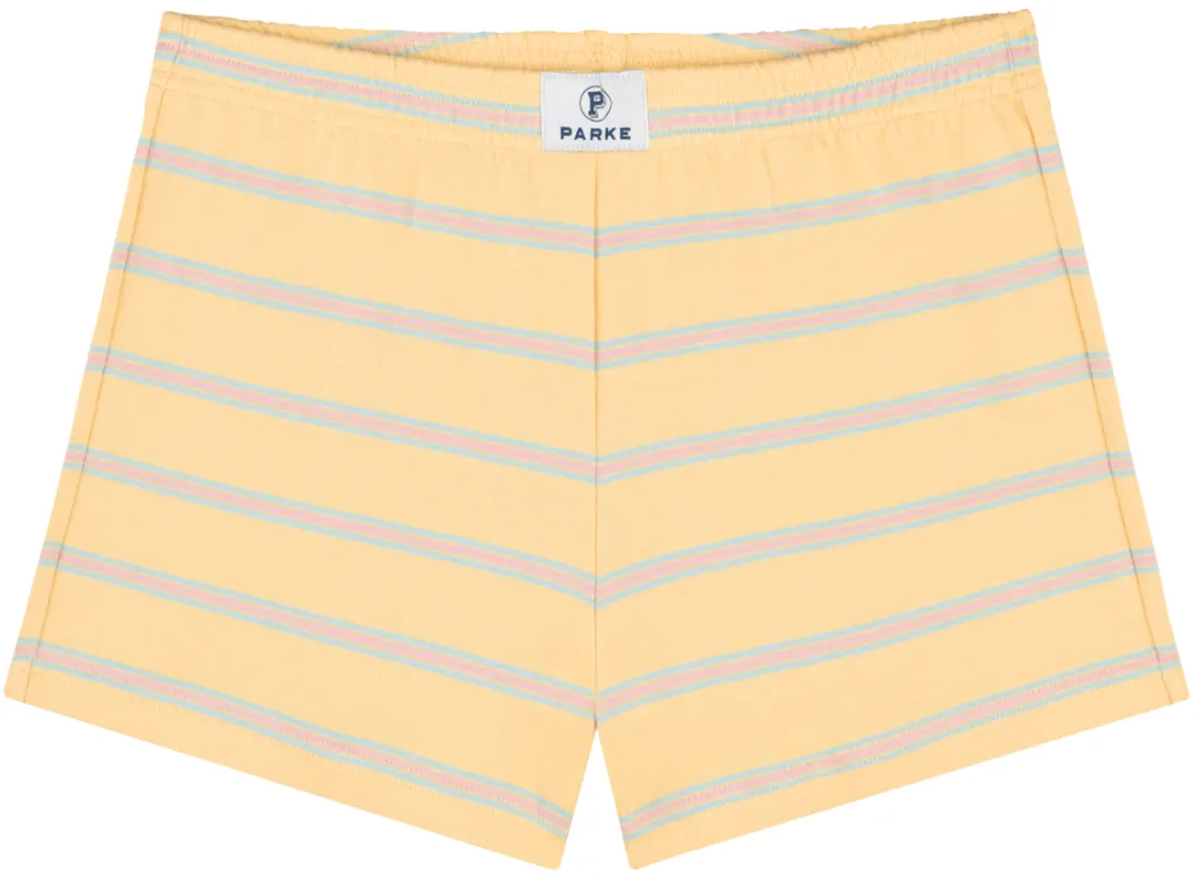 Cotton Mini Short - Birthday Stripe sold by Parke Official