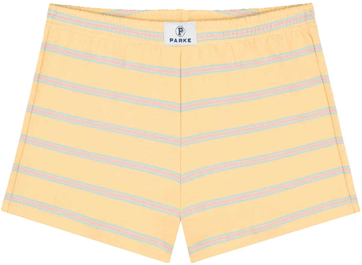 Cotton Mini Short - Birthday Stripe sold by Parke Official