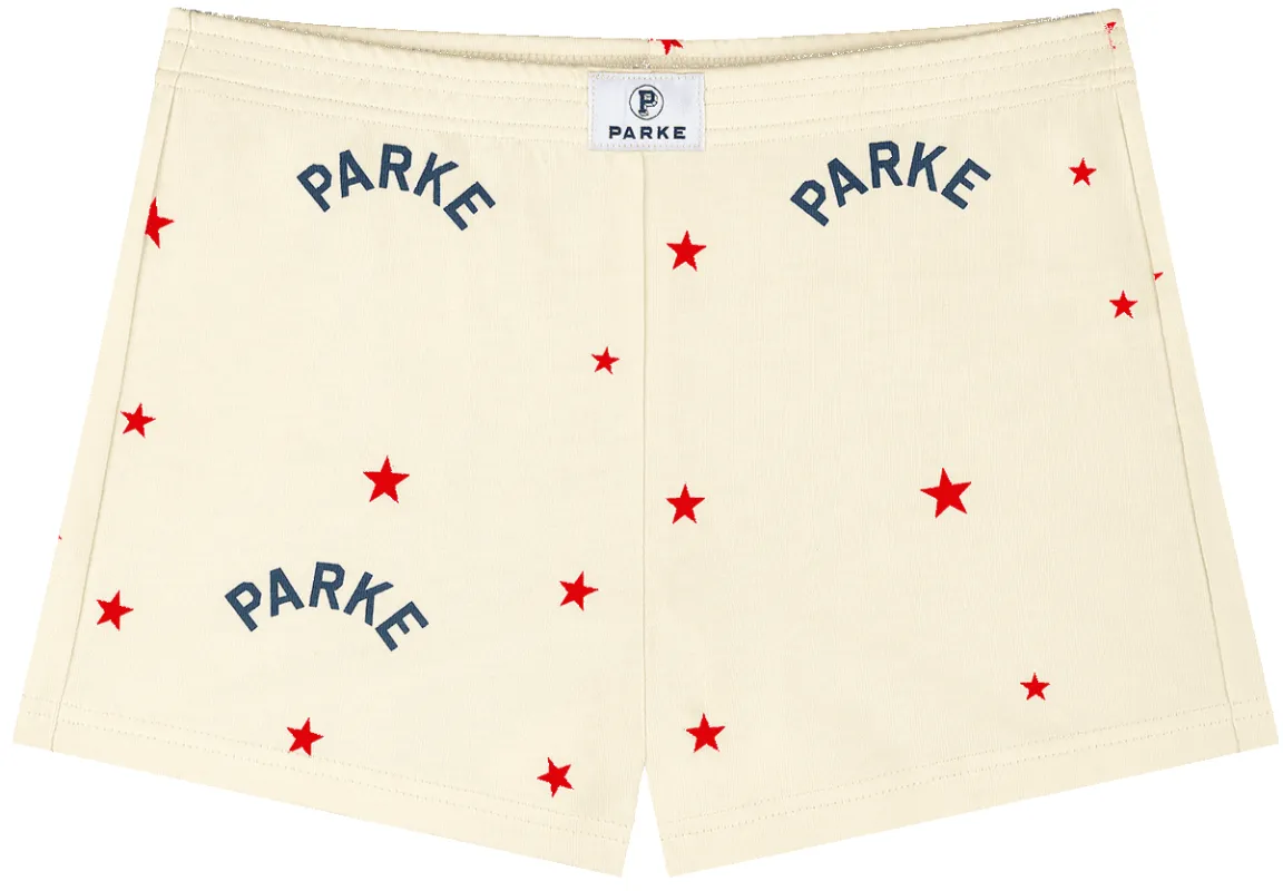 Cotton Mini Short - Star Print sold by Parke Official