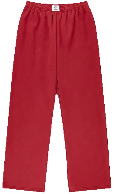 Boxer Sweatpants - Burgundy sold by Parke Official