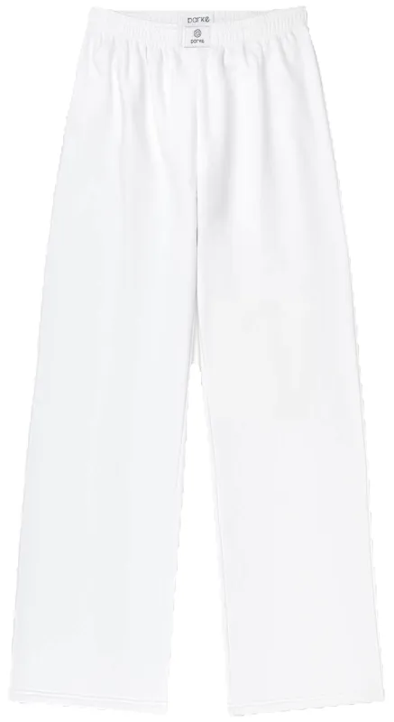Boxer Sweatpants - White sold by Parke Official
