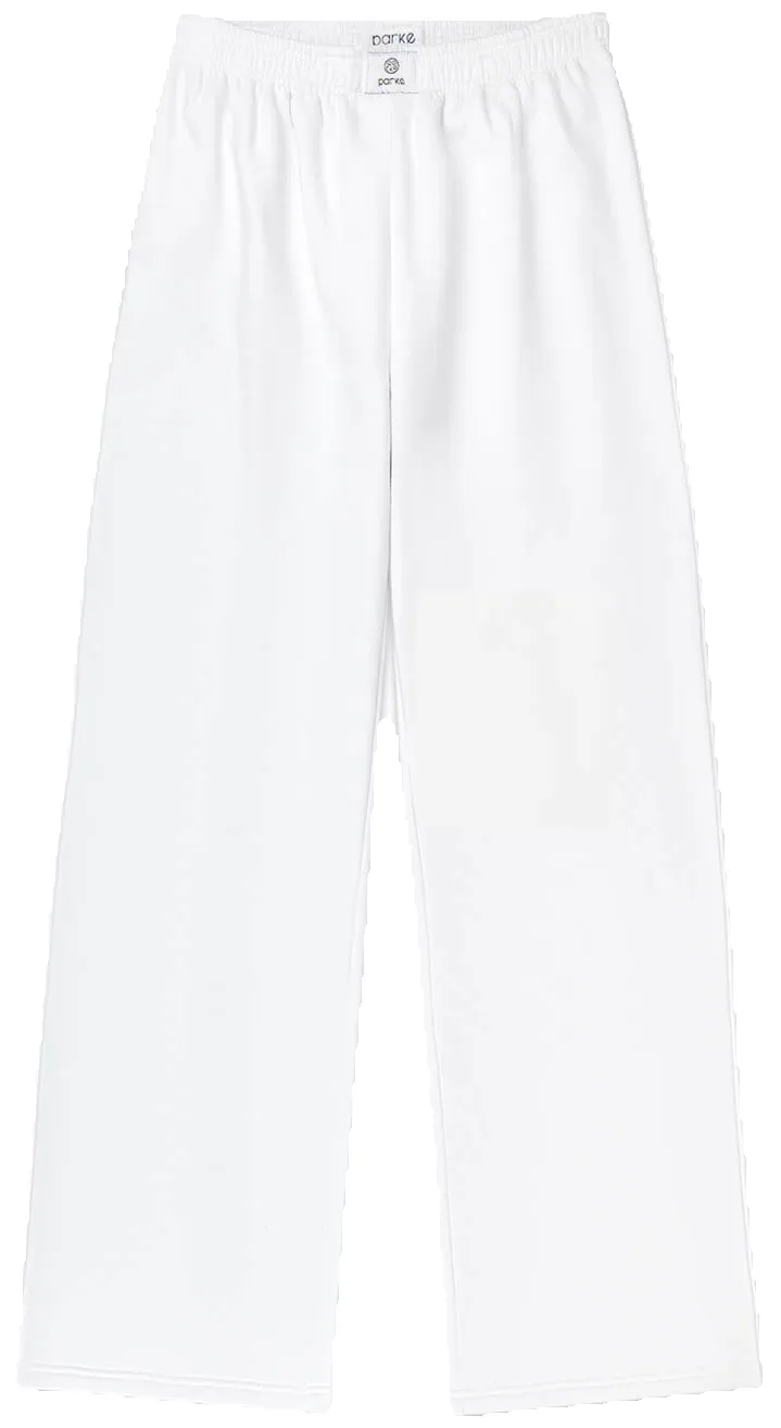 Boxer Sweatpants - White sold by Parke Official