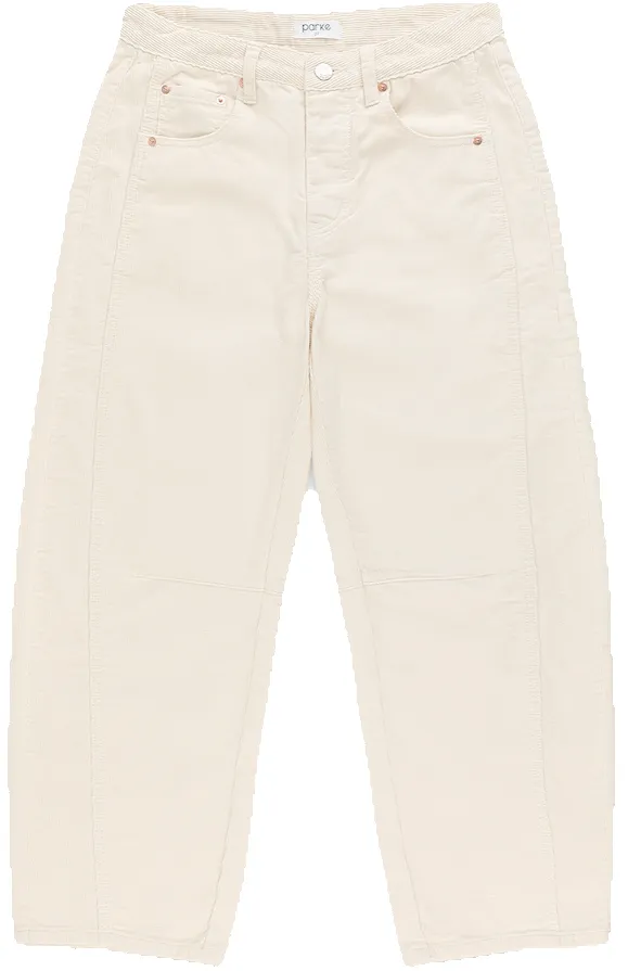 Horseshoe Pants - Cream sold by Parke Official