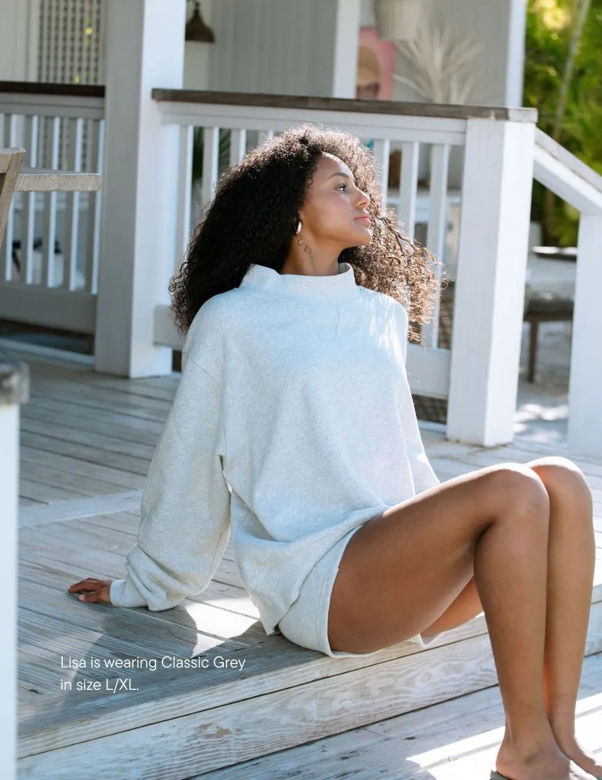 Classic Mockneck - Classic Grey sold by Parke Official product image thumbnail 3