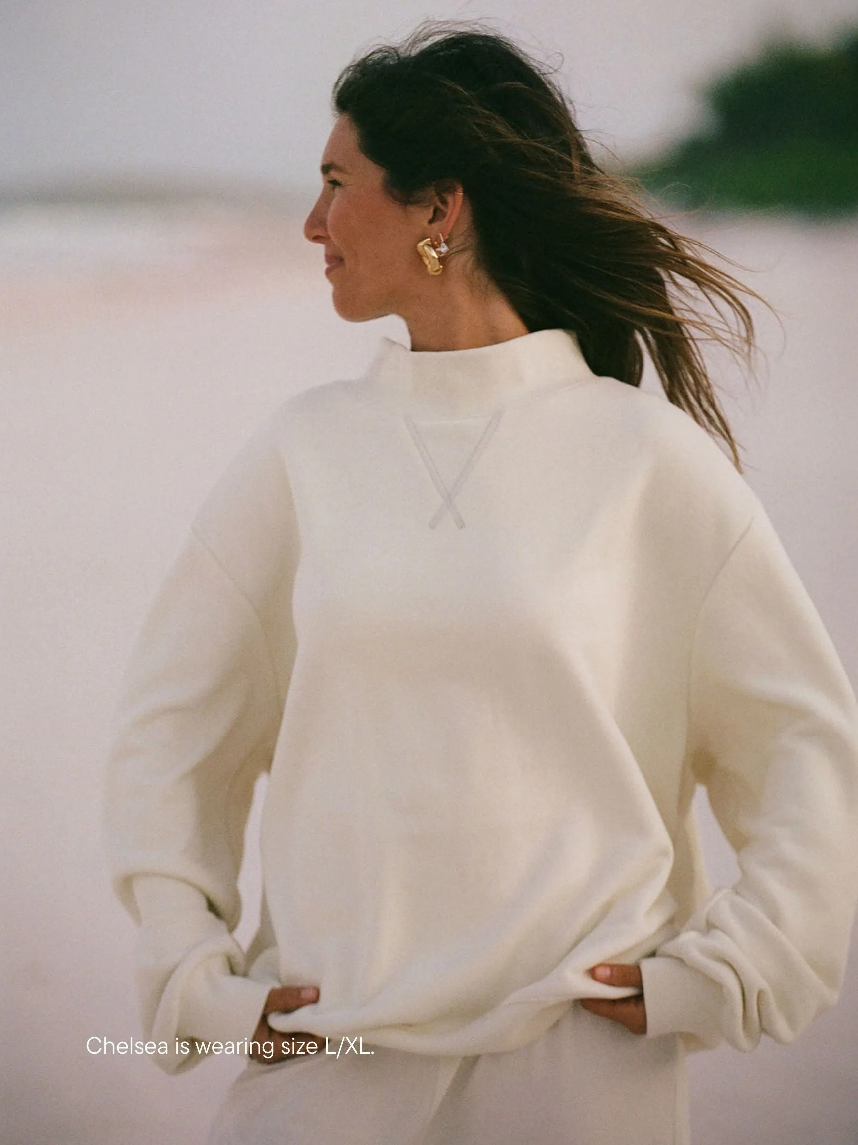 Classic Mockneck - Cream sold by Parke Official product image thumbnail 2