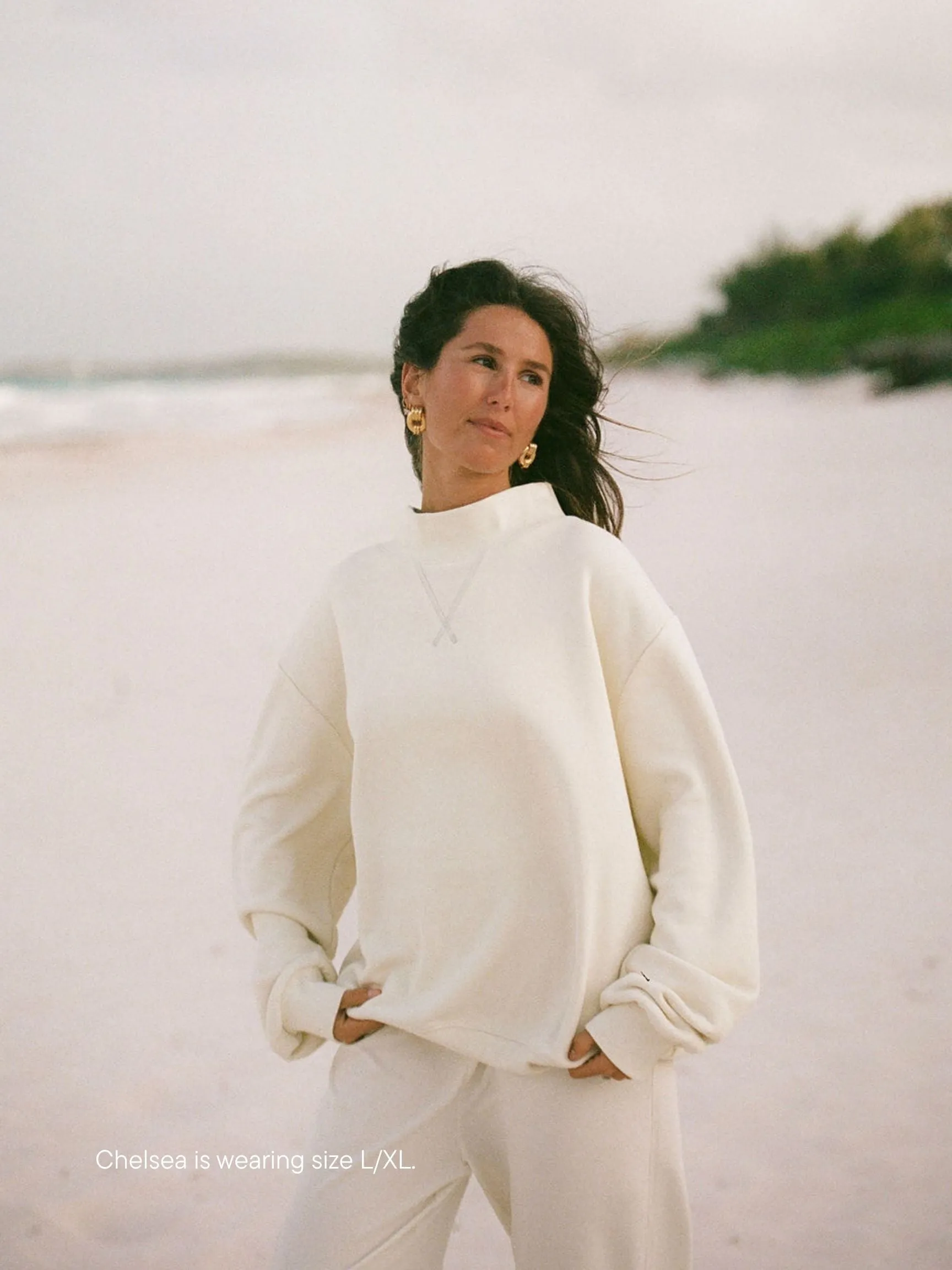 Classic Mockneck - Cream sold by Parke Official product image thumbnail 3