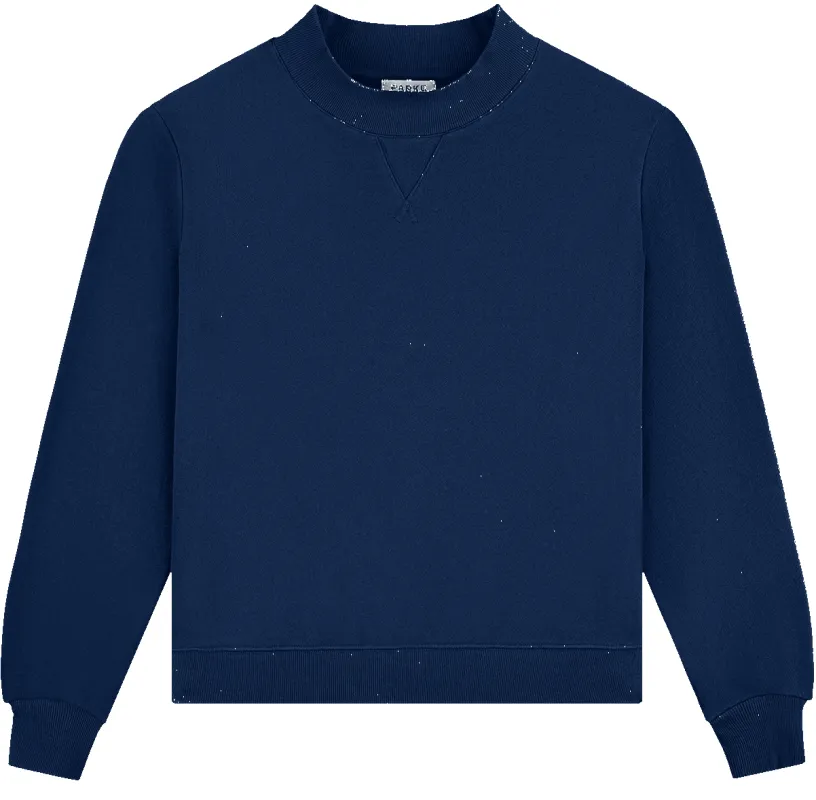 Classic Mockneck - Denim sold by Parke Official
