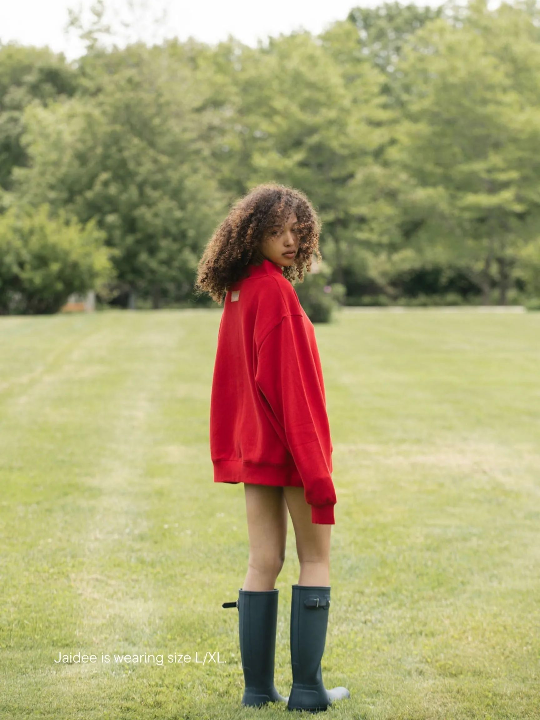 Classic Mockneck - Firecracker sold by Parke Official product image thumbnail 3