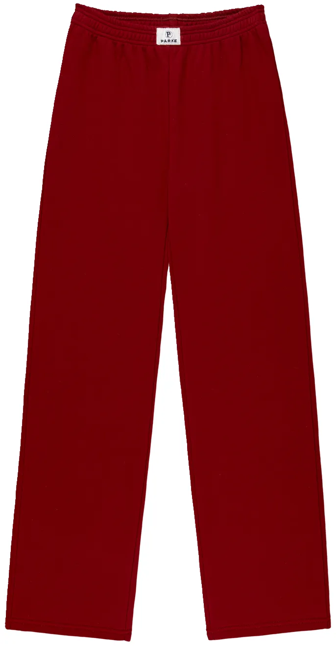 Boxer Sweatpants - Maroon sold by Parke Official
