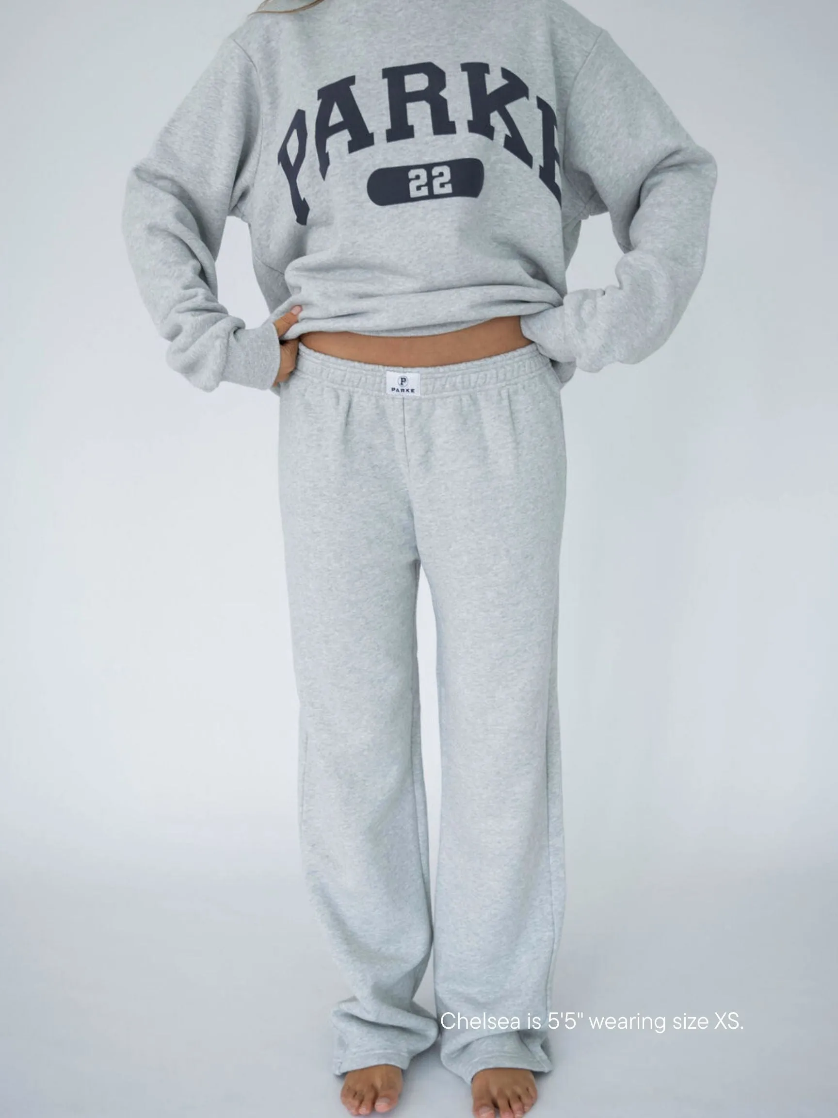 Boxer Sweatpants - Classic Grey sold by Parke Official product image thumbnail 3