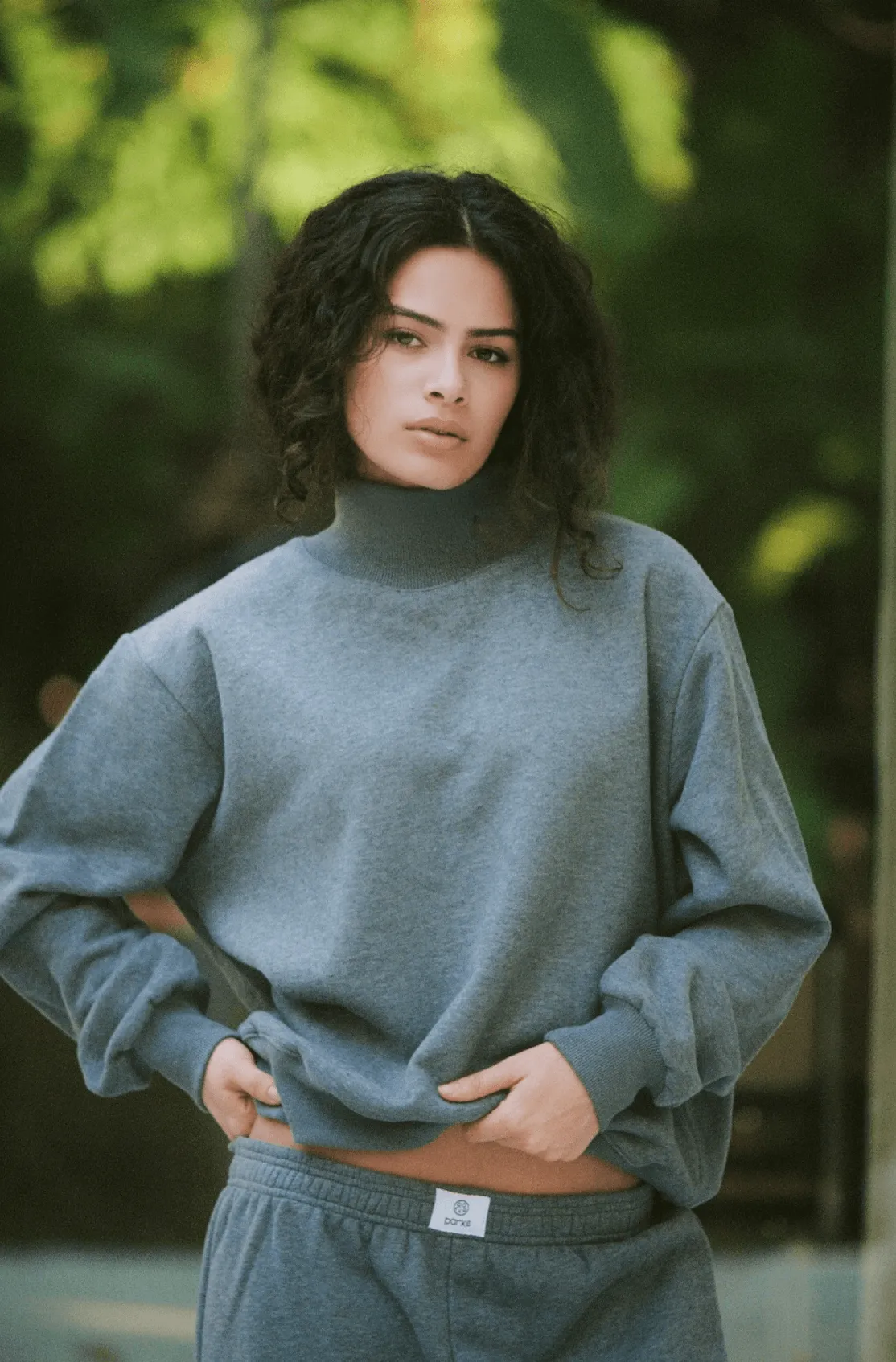 Turtleneck Sweatshirt - Stormy sold by Parke Official product image thumbnail 2