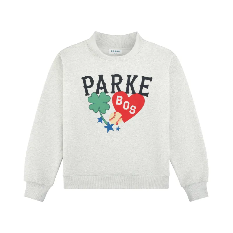 Boston Graphic Mockneck sold by Parke Official